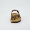 CUSHIONAIRE Luna Cork Footbed Women's Sandals-Comfortable Slip-On Slides with Adjustable Straps & Memory Foam|Beach Essential Summer Sandals for Women - 3 of 4