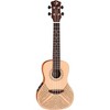 Luna Concert Solid Spruce Top Tapa Design Acoustic Electric Ukulele Natural - 2 of 2