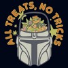 Girls Star Wars: The Mandalorian All Treats No Tricks Candy Basket T Shirt - 2 of 4