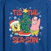 Men's - SpongeBob SquarePants - Tis The Season Long Sleeve Graphic T-Shirt - 2 of 4