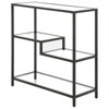 36" Tall Black Bronze Bookcase - Henn&Hart - 4 of 4