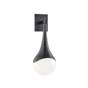 Mitzi Ariana 1 - Light Wall Light in  Old Bronze Opal Glossy Glass Shade  Shade - 1 of 1
