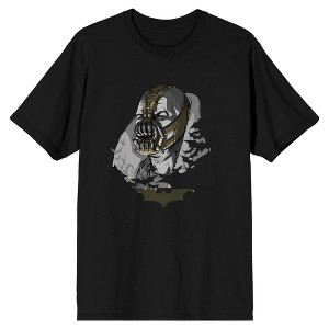 Dark Knight Trilogy Bane Villain Men's Black Graphic Tee - 1 of 1
