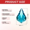 Unique Bargains Hanging Ornament DIY Craft K9 Crystal Pendant Teardrop Beads 10 Pcs - 2 of 4