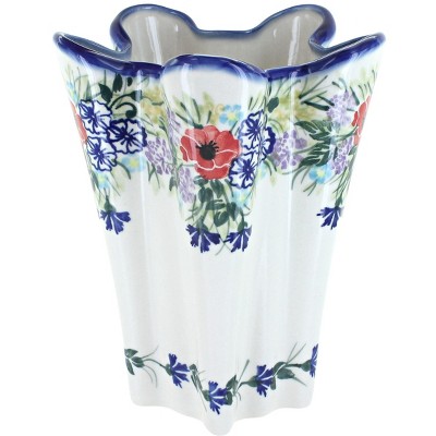 Blue Rose Polish Pottery 30-4 WR Unikat Large Vase