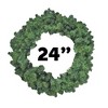 Novelty Lights LED Pre-Lit Artificial Christmas Wreath, Colorado Pine Greenery, Christmas Decoration - 2 of 2