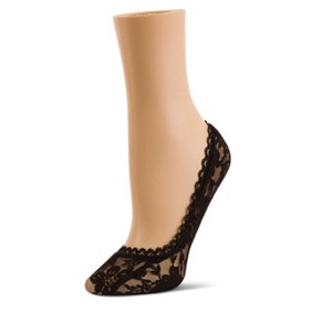 Memoi Women's Ballerina Cut Daisy Foot Liner - 1 of 1