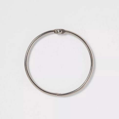 O Ring with 3mm Wire Brushed Nickel Made By Design