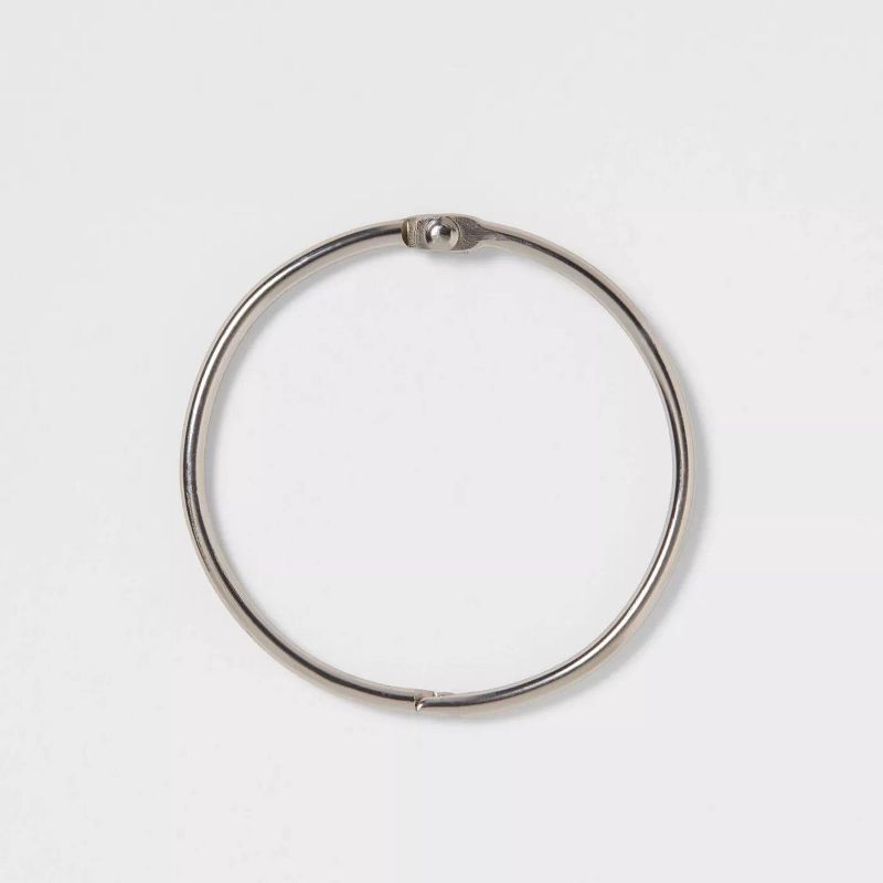 O Ring with 3mm Wire Brushed Nickel - Made By Design&#8482;, 1 of 6