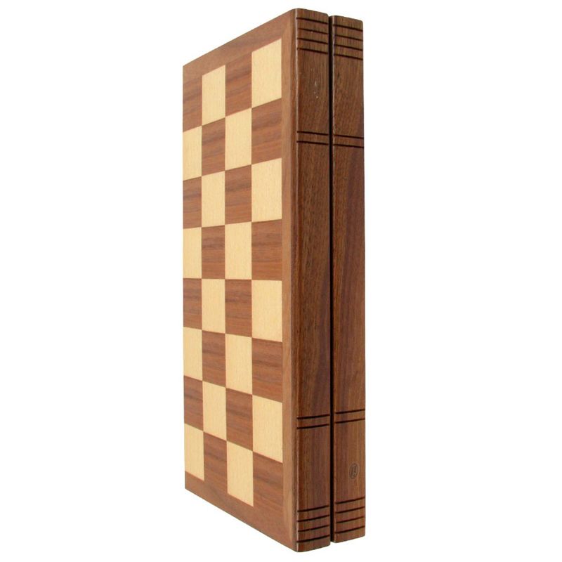 Toy Time Book-Style Chess Board With Staunton Chessmen - Walnut, 3 of 5