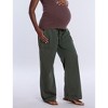 Women's Under the Belly Utility Cargo Relaxed Fit Pant | Motherhood Maternity - 2 of 4