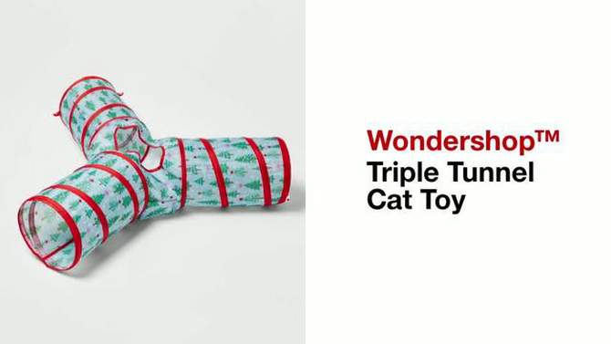 Tunnel Cat Toy - Wondershop&#8482;, 2 of 9, play video