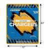 NFL Los Angeles Chargers Game Tech Ultra Cozy Throw Blanket - 3 of 4