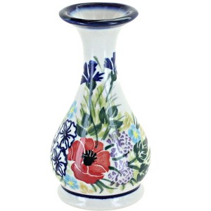 Blue Rose Polish Pottery 30-2-WR Unikat Bud Vase - 1 of 1