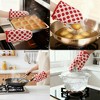 REGALWOVEN Soft Cotton Oven Mitts, Heat Resistant Cooking Gloves, Flexible Gripping for Baking, Kitchen Mitts Set - 2 of 4