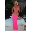 Moda Minx 'Hot Pink' Bohemian Bay Ariella Maxi Skirt - 3 of 3