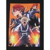 My Hero Academia Anime Cartoon Characters Group Men's Black Graphic Tee - 2 of 3
