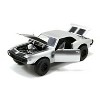 Roman's Chevrolet Camaro Z/28 Silver Fast & Furious 7" Movie 1/24 Diecast Model Car by Jada" - 3 of 4