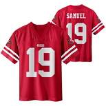 NFL San Francisco 49ers Boys' Short Sleeve Samuel Jersey