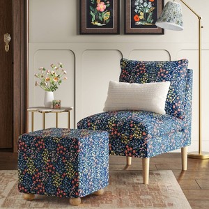 Rifle Paper Co. x Target Ottoman - 1 of 4