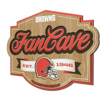 NFL Cleveland Browns Fan Cave Sign