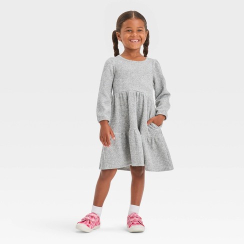 Girls grey clearance dress