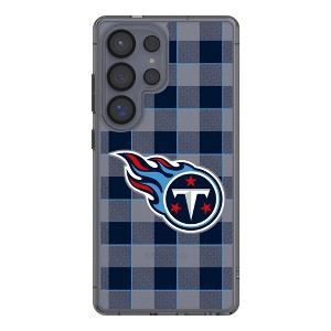 NFL AFC Teams Plaid Clear Cell Phone Case for Samsung Galaxy - 1 of 4