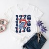 Simply Sage Market Women's 1776 Patriotic Lips Short Sleeve Graphic Tee - 3 of 3
