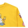 Men's The Simpsons Crewneck Sweatshirt - The Simpsons Homer, Bart, Lisa, Krusty the Clown - The Simpsons Embroidered Crewneck Sweatshirt - 4 of 4