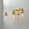 Capital Lighting Milan 3 - Light Vanity in  Capital Gold - 3 of 4