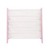 Humble Crew Kids' 4 Tier Bookrack Pink: MDF Frame, 24" Height, 4 Shelves, Decorative Bookshelf for Ages 2+ - 3 of 4