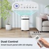 Costway 12000 BTU Portable Air Conditioner with Fan & Dehumidifier Sleep Mode 24H Timer - 4 of 4