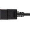 Monoprice 3-Prong Power Cord - 6 Feet - Black | IEC 60320 C20 to IEC 60320 C15, 14AWG, 15A, For Network Hardware or Other High-Temperature Equipment - 4 of 4