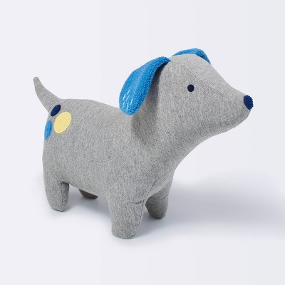 Cloud Island Knit Plush Toy Gray Grey Fox Oeko-tex 17" 