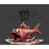 Fish Out of Water Youth Crew Neck Short Sleeve Tee - image 2 of 2