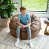 Big Joe Bean Bag Chair with Removeable Cover, Foam Filled, Multiple Sizes and Fabrics, All Ages - 4 of 4