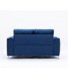 Acme Furniture 91" Wenona Sofa Blue Velvet - 4 of 4