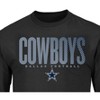 NFL Dallas Cowboys Black Long Sleeve Core Big & Tall T-Shirt - image 3 of 3