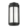 Livex Lighting Sheridan 2 - Light Wall Light in  Black/Brushed Nickel - 2 of 4