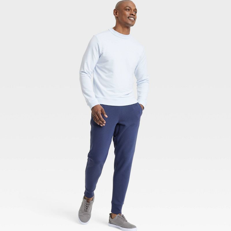 Men's Cotton Fleece Joggers - All In Motion™, 3 of 4