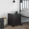 vidaXL Bedside Cabinet Cold-rolled Steel 14.2 x 15.4 x 17.1 in - 3 of 4