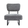 Christopher Knight Home Carlos Modern Wood Upholstered Accent Chair (Set of 2) - 4 of 4