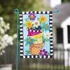 Evergreen Stacked Spring Flower Pots Garden Applique Flag 12.5 x 18 Inches Indoor Outdoor Decor - image 2 of 4