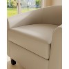 COZONY Barrel Chair with Curved Armrests, Supportive Accent Chair with Wraparound Backrest for Living Room and Bedroom - 4 of 4