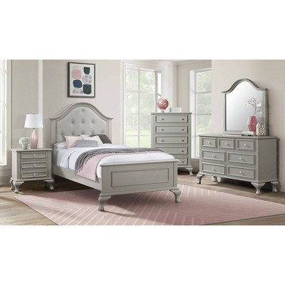 Jenna Nightstand Gray - Picket House Furnishings