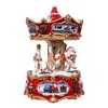 Kurt Adler 7-Inch Wind-Up Musical Carousel Table Piece - 3 of 4