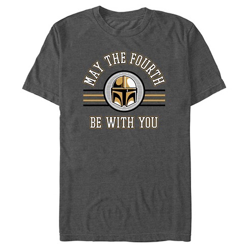 Men's Star Wars: The Mandalorian May the Fourth Be With You Din Djarin T-Shirt - image 1 of 4