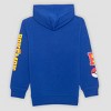 Boys' Pokemon Starter Elevated Hooded Sweatshirt - Blue - 2 of 4