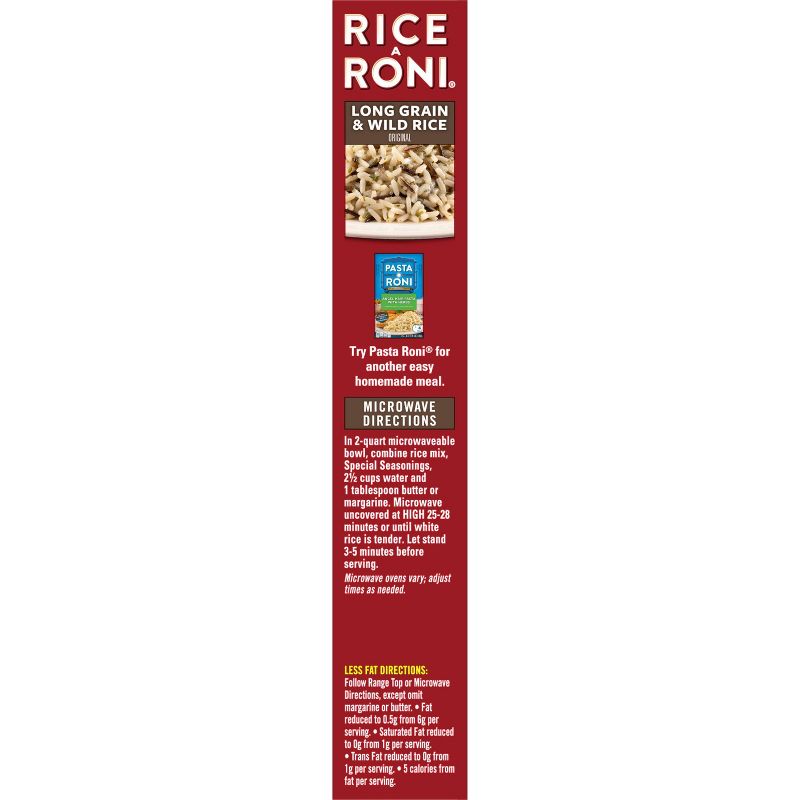 Rice A Roni Long Grain &#38; Wild Rice Mix - 4.3oz, 3 of 6