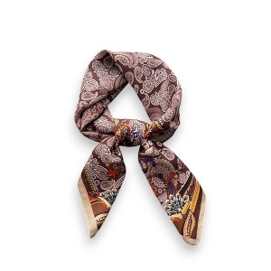 Anna-Kaci Women's Paisley Print Scarf with Classic Bohemian Design 27×27 Inches - 1 of 4